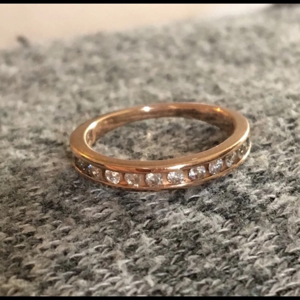Zales10k RoseGold Wedding/Anniversary/Promise Ring